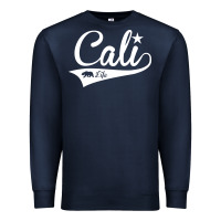 Navy camo cali Premium Sweatshirt - artisFamous