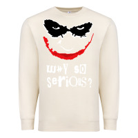 Sandshell why so serious Premium Sweatshirt - artisFamous