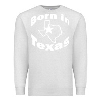 Oatmeal Heather born in texas Premium Sweatshirt - artisFamous