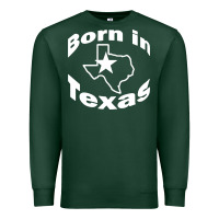 Sports Green born in texas Premium Sweatshirt - artisFamous