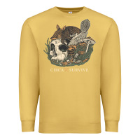 Antique Gold Circa Survive Premium Sweatshirt - artisFamous