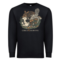 Black Circa Survive Premium Sweatshirt - artisFamous