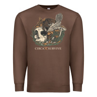 Chestnut Circa Survive Premium Sweatshirt - artisFamous
