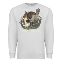 Dove Grey Circa Survive Premium Sweatshirt - artisFamous