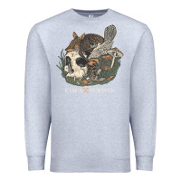 Heather Grey Circa Survive Premium Sweatshirt - artisFamous