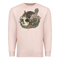Pale Pink Circa Survive Premium Sweatshirt - artisFamous