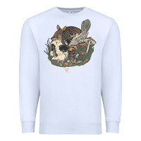 White Circa Survive Premium Sweatshirt - artisFamous