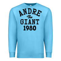 Ocean Blue andre the giant 1980 Premium Sweatshirt - artisFamous