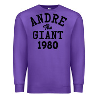 Purple andre the giant 1980 Premium Sweatshirt - artisFamous