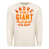 Sandshell andre the giant 8th wonder of the world Premium Sweatshirt - artisFamous