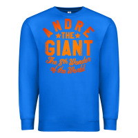 True Royal andre the giant 8th wonder of the world Premium Sweatshirt - artisFamous