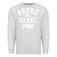 Dove Grey andre the giant 1980 Premium Sweatshirt - artisFamous