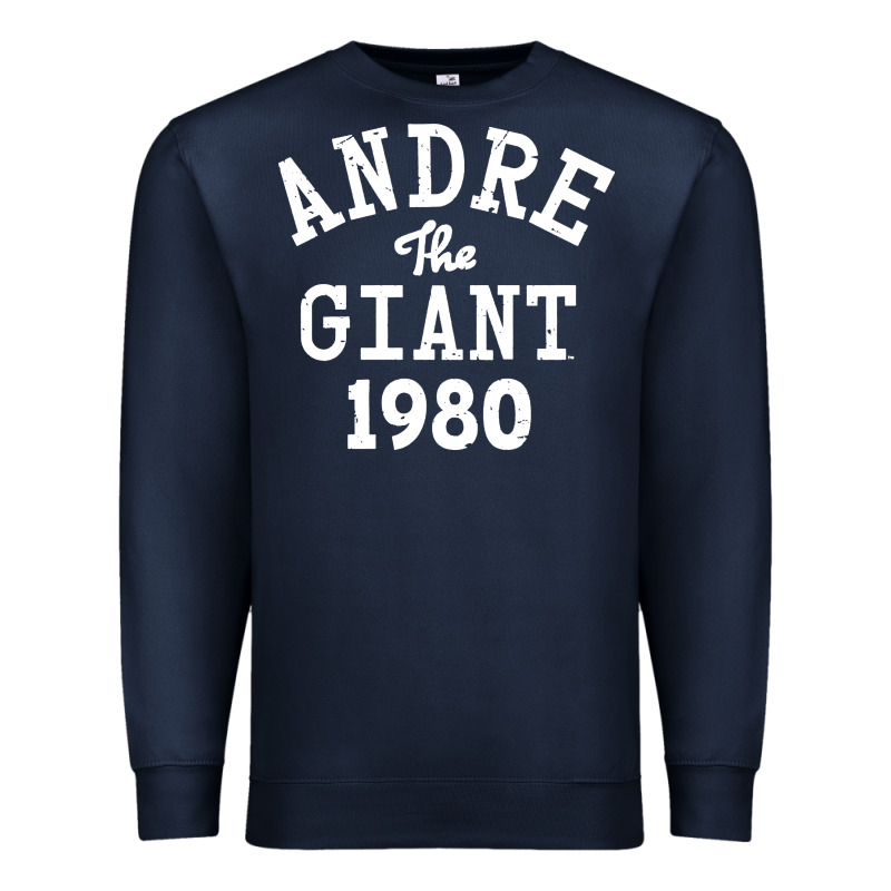 Andre The Giant 1980 Premium Sweatshirt by artisFamous | Teevron