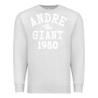 Oatmeal Heather andre the giant 1980 Premium Sweatshirt - artisFamous