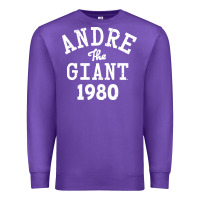 Purple andre the giant 1980 Premium Sweatshirt - artisFamous
