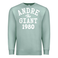 Seafoam andre the giant 1980 Premium Sweatshirt - artisFamous
