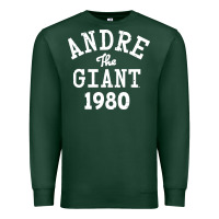 Sports Green andre the giant 1980 Premium Sweatshirt - artisFamous