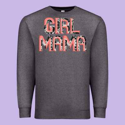 Girl Mama Premium Sweatshirt Designed By Jahusdesignshop