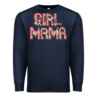 Navy girl mama Premium Sweatshirt - JahusDesignShop