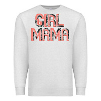 Oatmeal Heather girl mama Premium Sweatshirt - JahusDesignShop