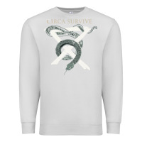 Dove Grey Circa Survive Premium Sweatshirt - artisFamous