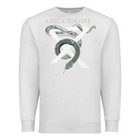 Oatmeal Heather Circa Survive Premium Sweatshirt - artisFamous