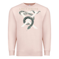 Pale Pink Circa Survive Premium Sweatshirt - artisFamous