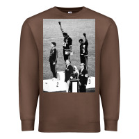 Chestnut black power black fist 1968 olympics Premium Sweatshirt - artisFamous