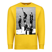 Lemon black power black fist 1968 olympics Premium Sweatshirt - artisFamous