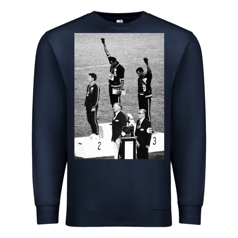 Black Power Black Fist 1968 Olympics Premium Sweatshirt by artisFamous | Teevron