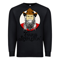 Black chris stapleton Premium Sweatshirt - artisFamous