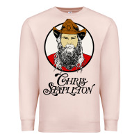 Pale Pink chris stapleton Premium Sweatshirt - artisFamous