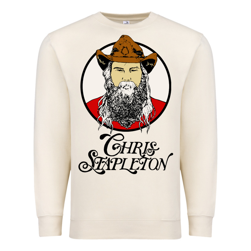 Chris Stapleton Premium Sweatshirt by artisFamous | Teevron