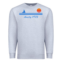 Heather Grey amity island 1975 Premium Sweatshirt - artisFamous