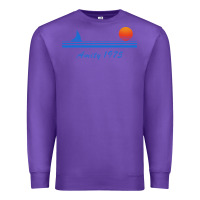 Purple amity island 1975 Premium Sweatshirt - artisFamous