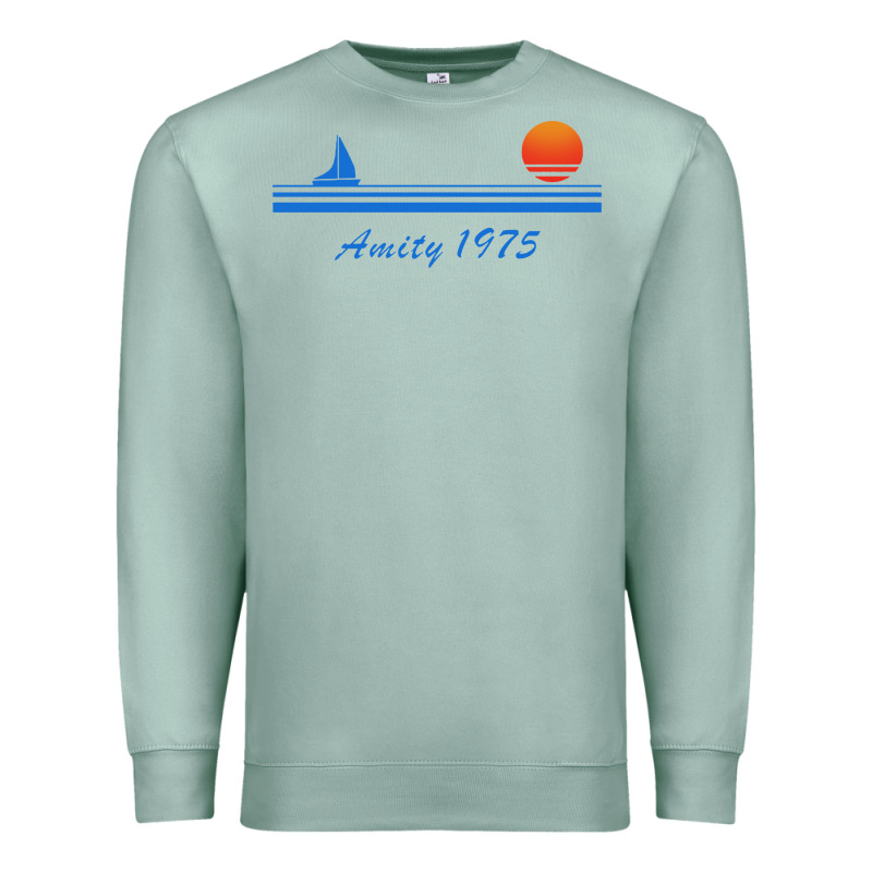 Amity Island 1975 Premium Sweatshirt by artisFamous | Teevron