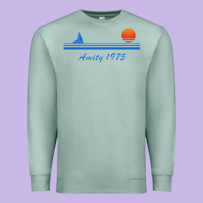 Amity Island 1975 Premium Sweatshirt Designed By Artisfamous