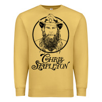 Antique Gold chris stapleton Premium Sweatshirt - artisFamous