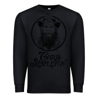 Black chris stapleton Premium Sweatshirt - artisFamous