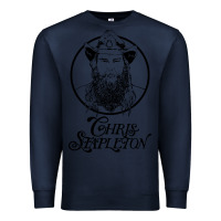 Navy chris stapleton Premium Sweatshirt - artisFamous