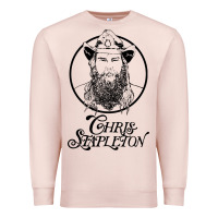 Pale Pink chris stapleton Premium Sweatshirt - artisFamous