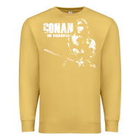 Antique Gold conan the barbarian vintage Premium Sweatshirt - artisFamous