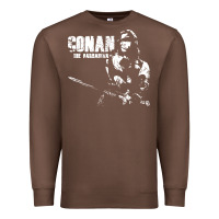 Chestnut conan the barbarian vintage Premium Sweatshirt - artisFamous