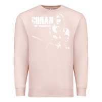Pale Pink conan the barbarian vintage Premium Sweatshirt - artisFamous