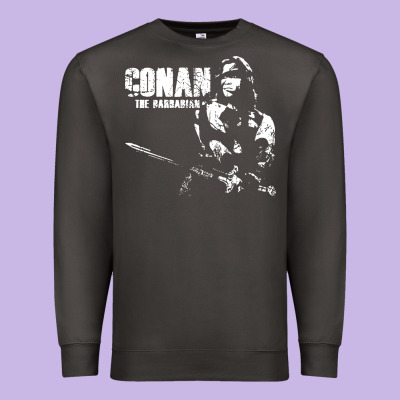 Conan The Barbarian Vintage Premium Sweatshirt Designed By Artisfamous
