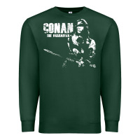 Sports Green conan the barbarian vintage Premium Sweatshirt - artisFamous