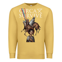 Antique Gold Circa Survive Premium Sweatshirt - artisFamous