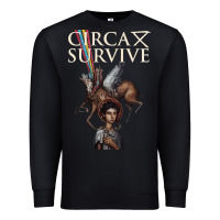 Black Circa Survive Premium Sweatshirt - artisFamous