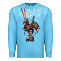 Ocean Blue Circa Survive Premium Sweatshirt - artisFamous