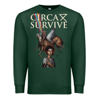 Sports Green Circa Survive Premium Sweatshirt - artisFamous